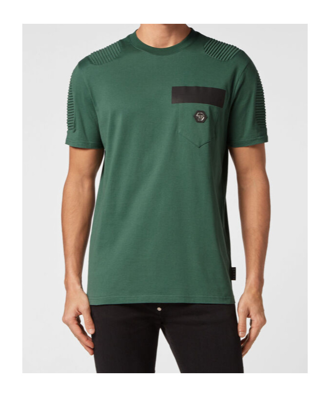 Philipp Plein Short-sleeved T-shirt In Green