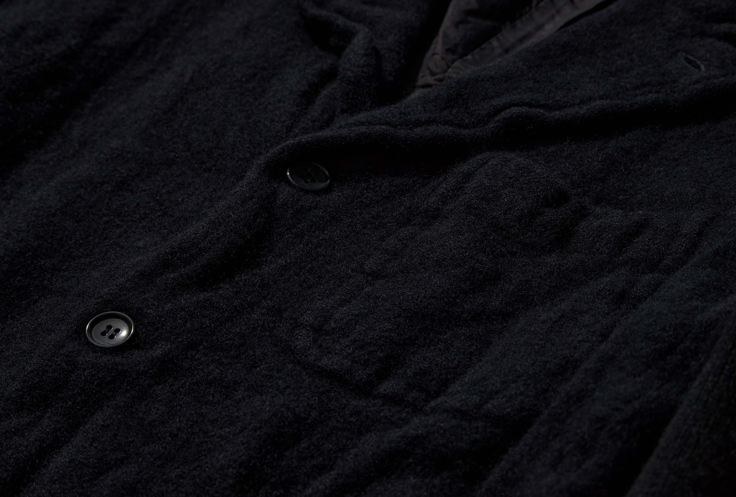 Comme Des Garçons Long-sleeved Casual Jacket In Black