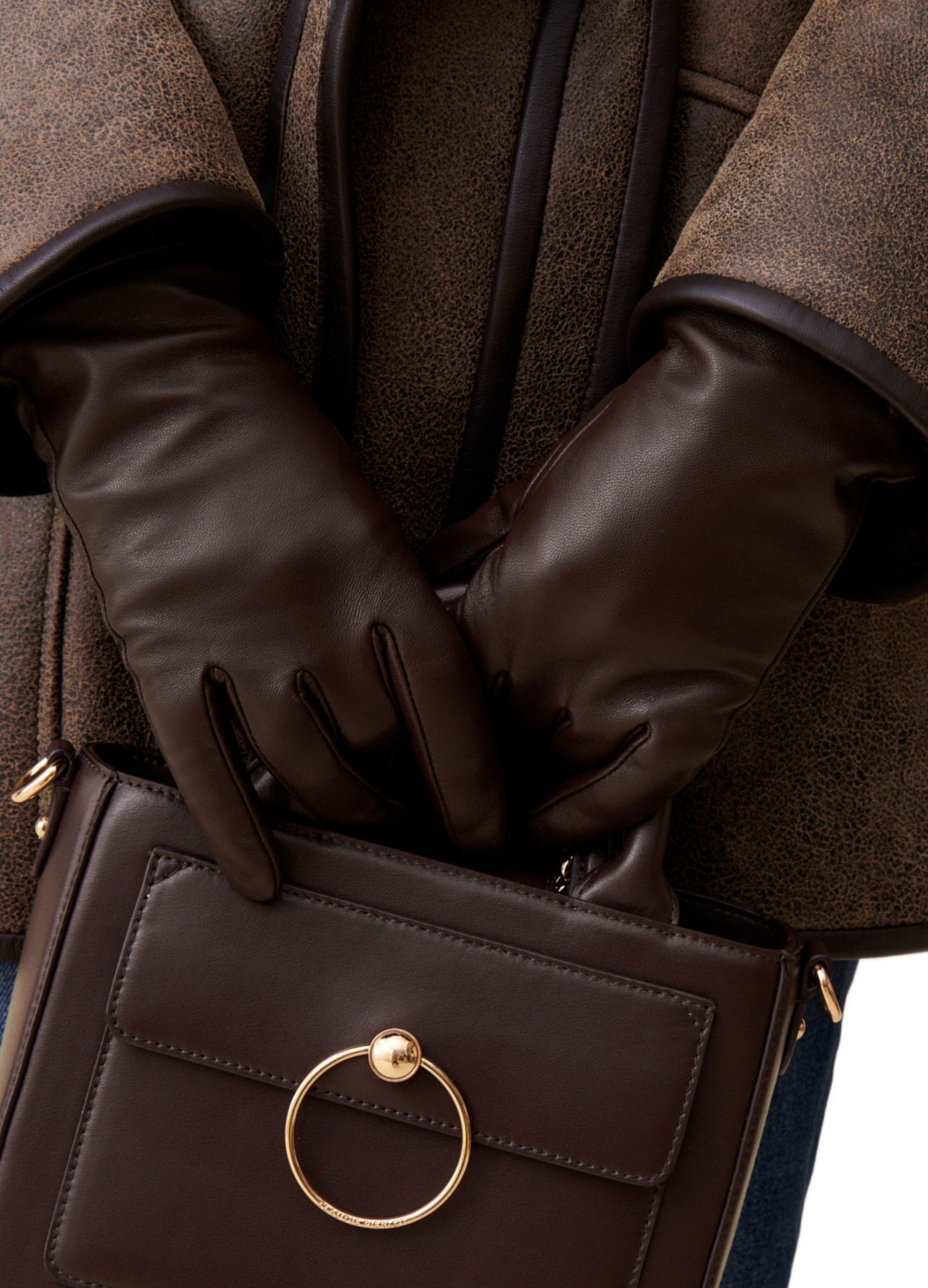 Claudie Pierlot Five-finger Gloves In Black