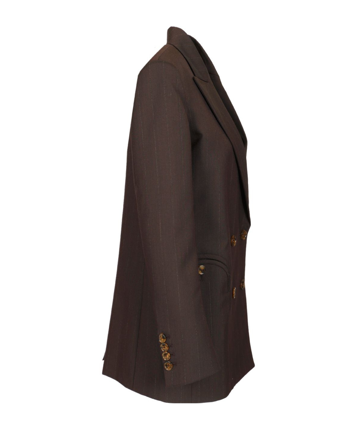 Blazé Milano Double-breasted Blazer In Black