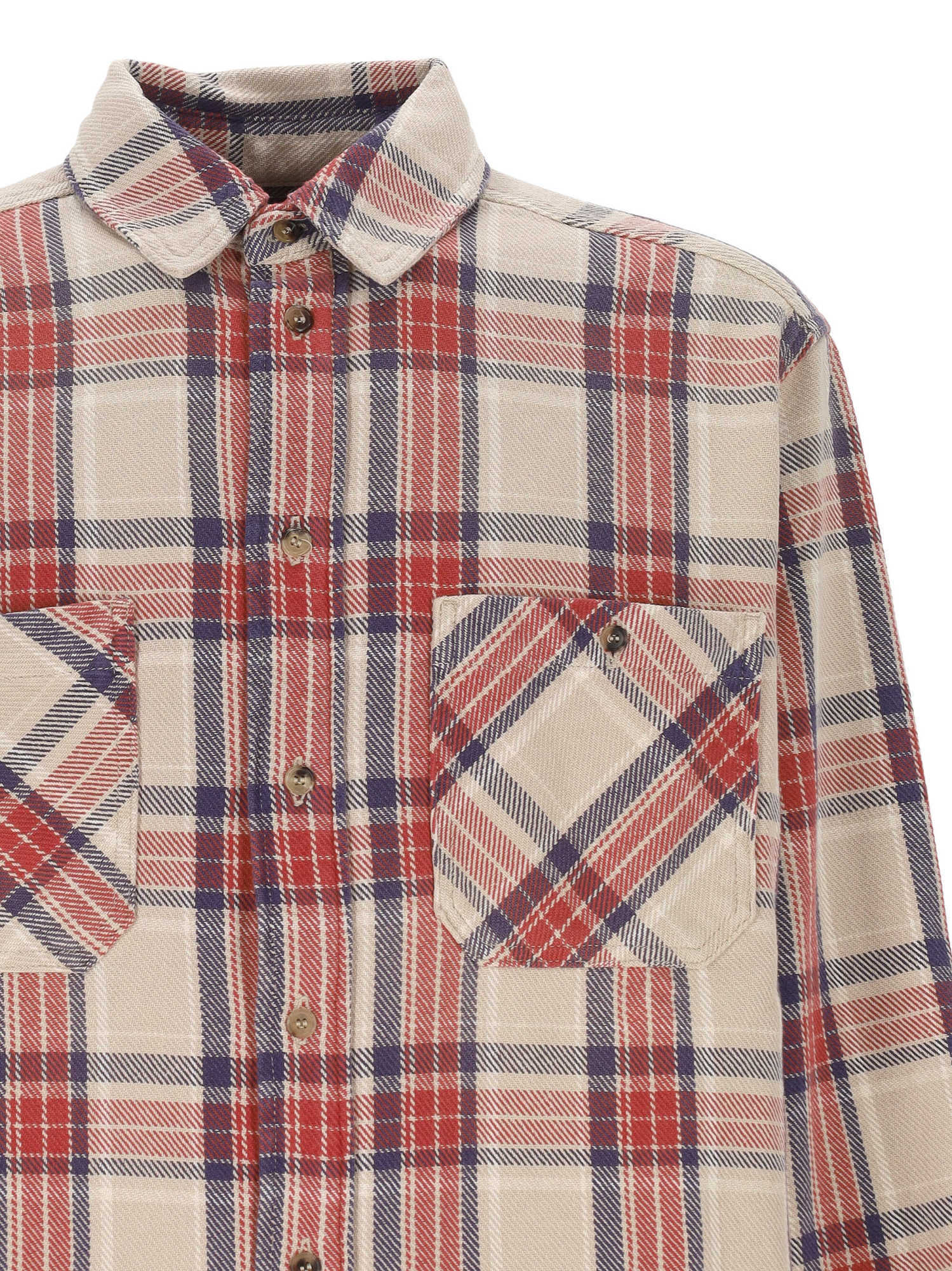 Haikure Check Pattern Shirt In Multi