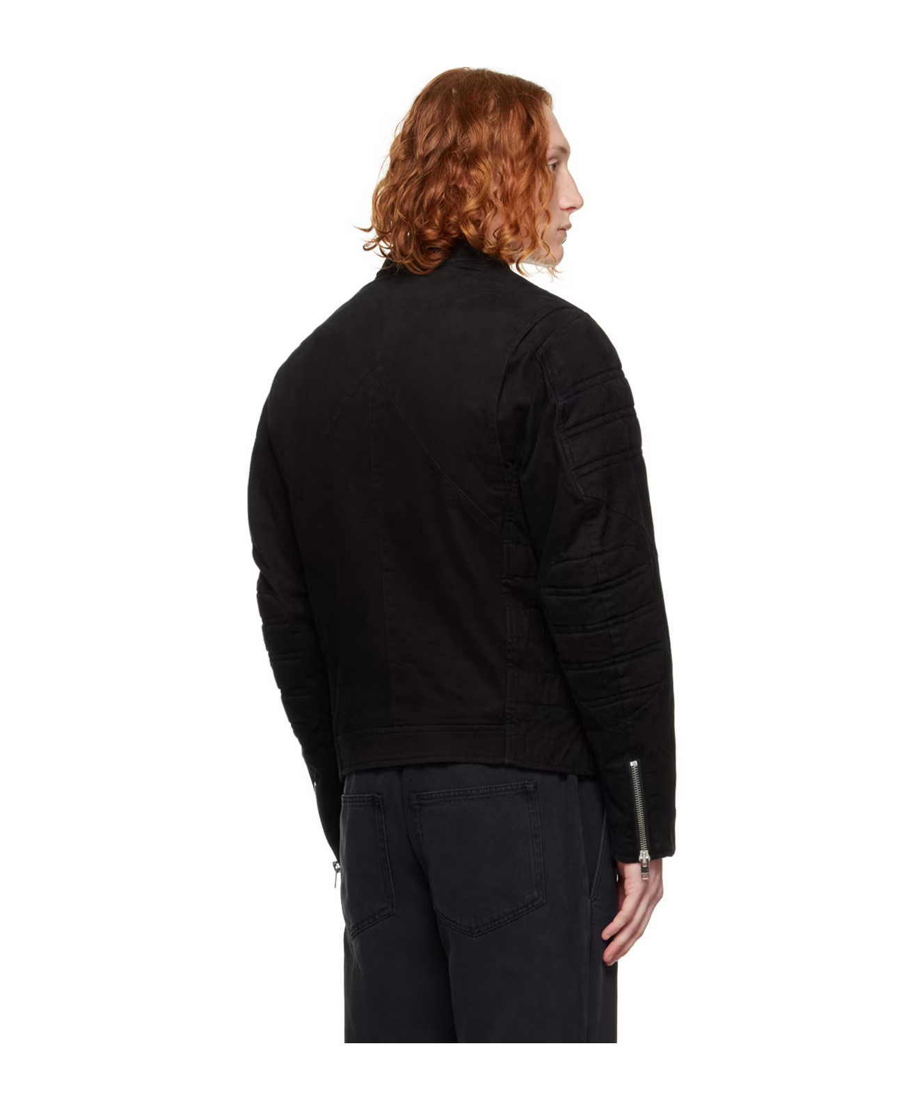 Isabel Marant Haspar Quilted Cotton Suit In Black