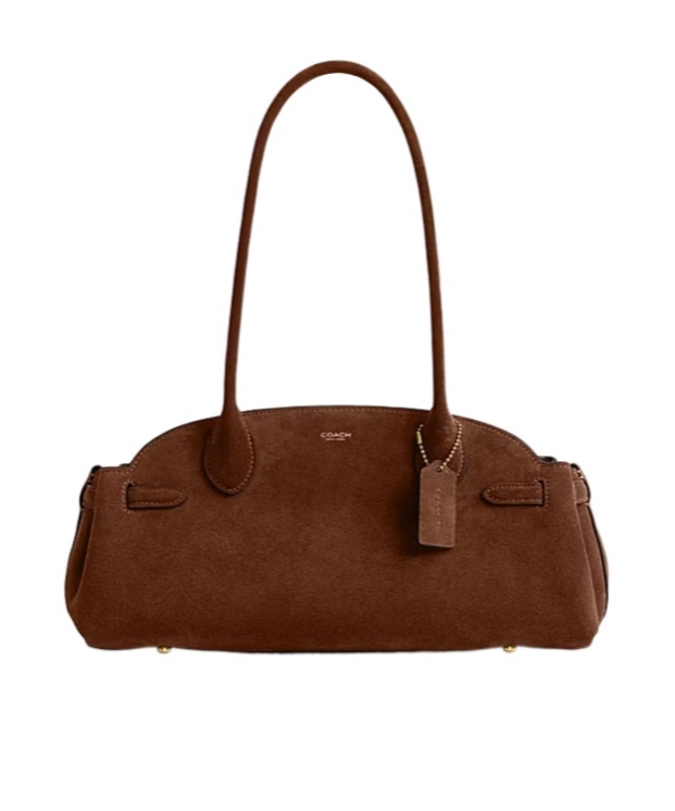 Coach Empire Carryall 34 Handbag In Brown