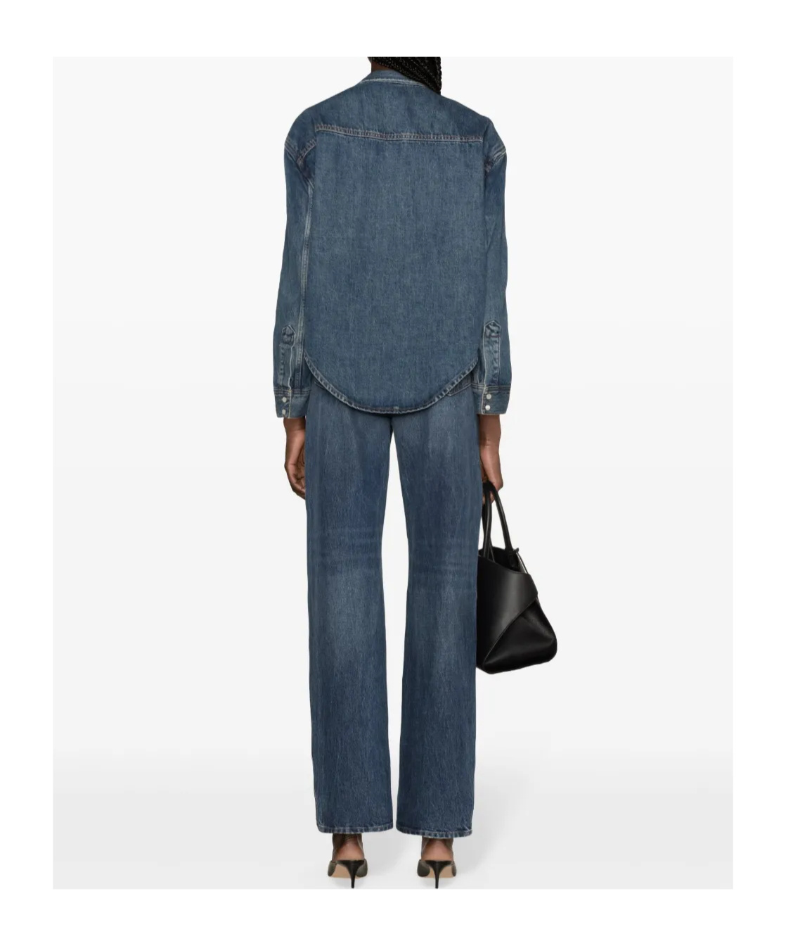 Wardrobe.nyc Press-stud Denim Jacket