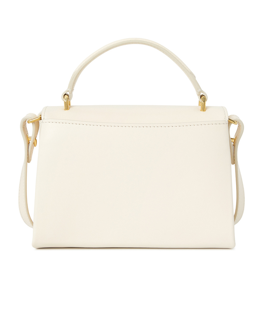Mulberry Small Lana Top Handle Bag In White