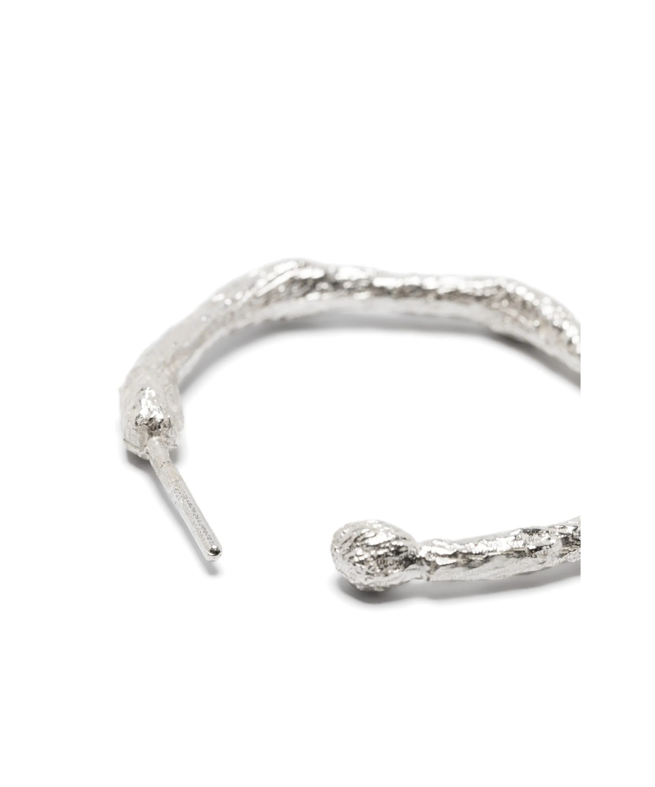 Forte Forte Half Hoop Earrings In Metallic