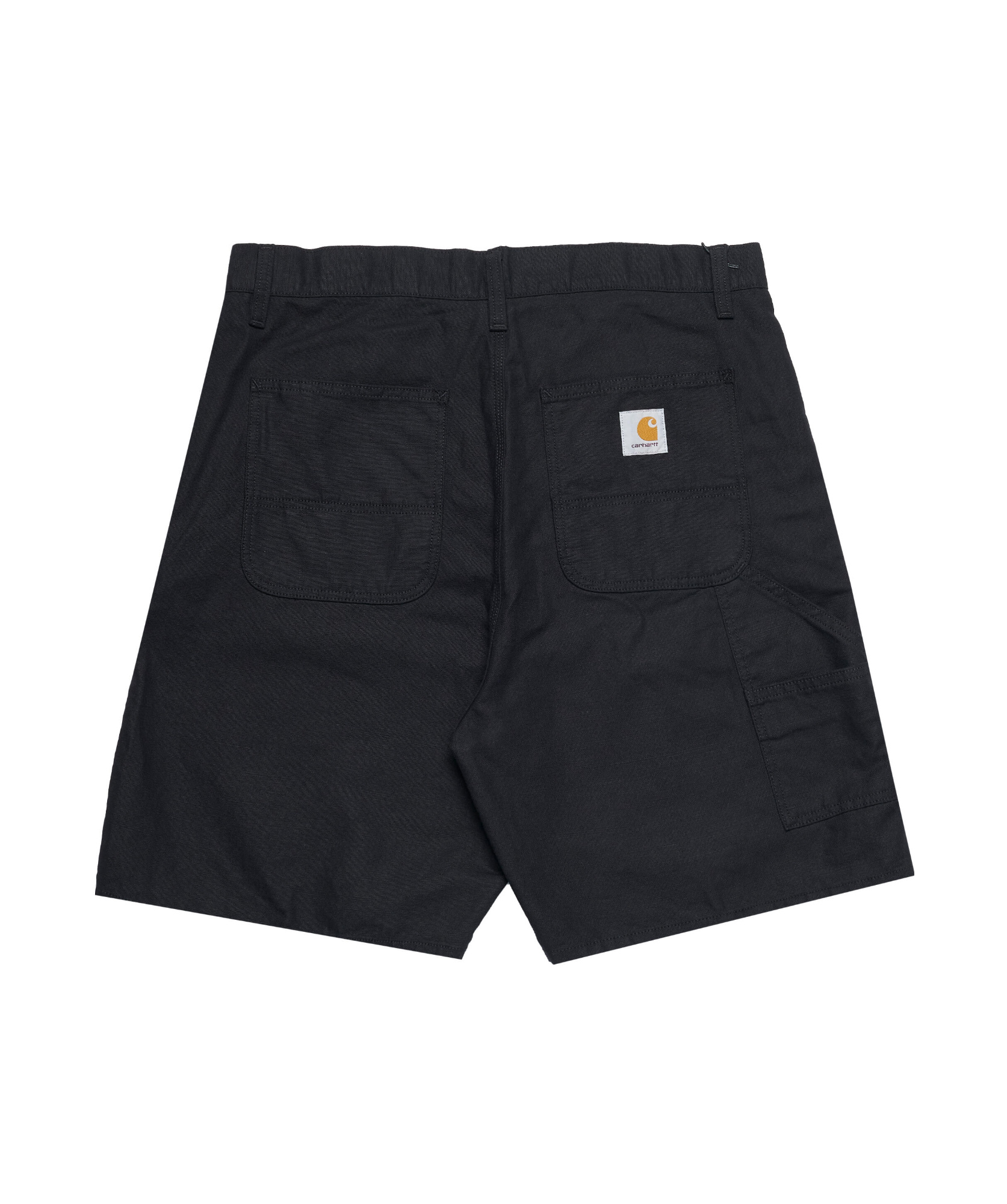Carhartt Walter Single Knee Cotton Shorts In Black
