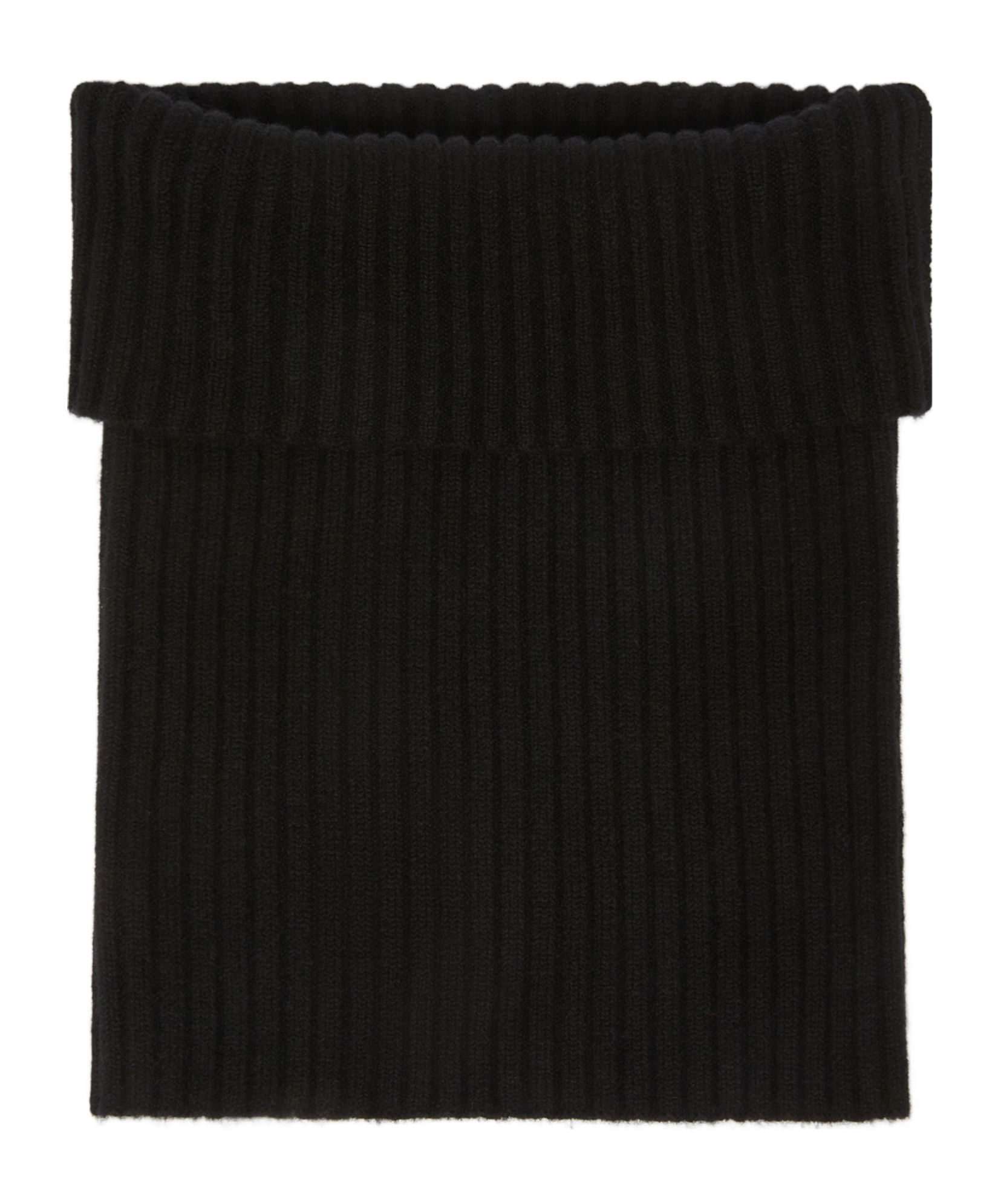 Shop Max Mara Wool Knitted Corset In Black
