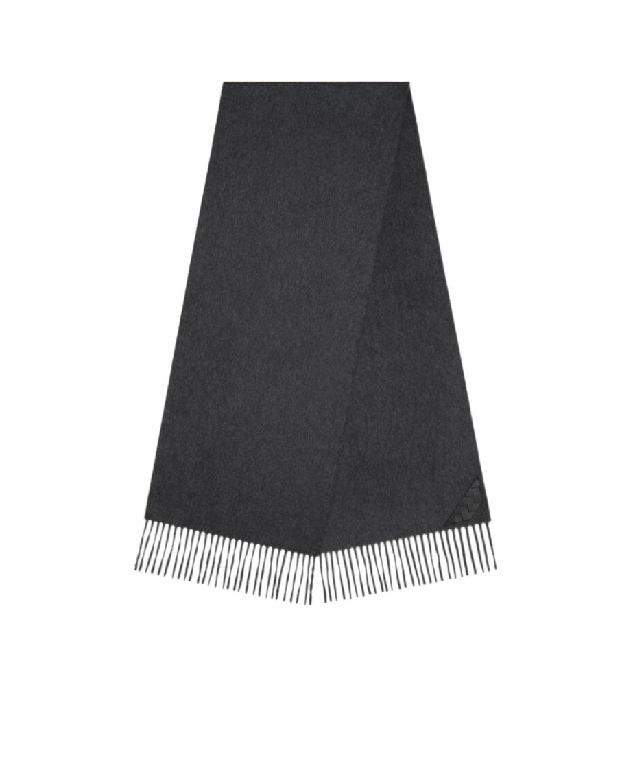 Bottega Veneta Cashmere Scarf In Gray