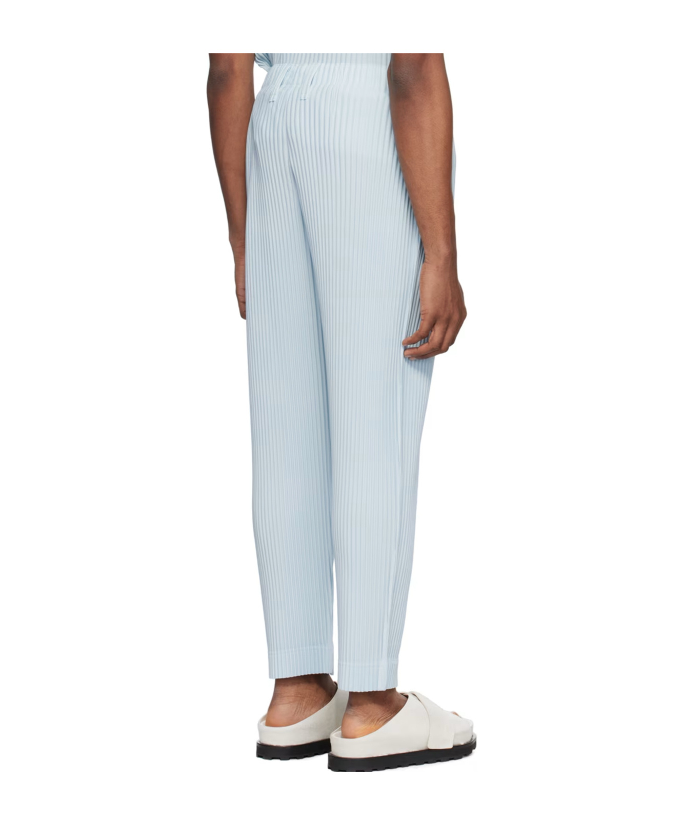 ISSEY MIYAKE PLEATED DETAIL CASUAL PANTS