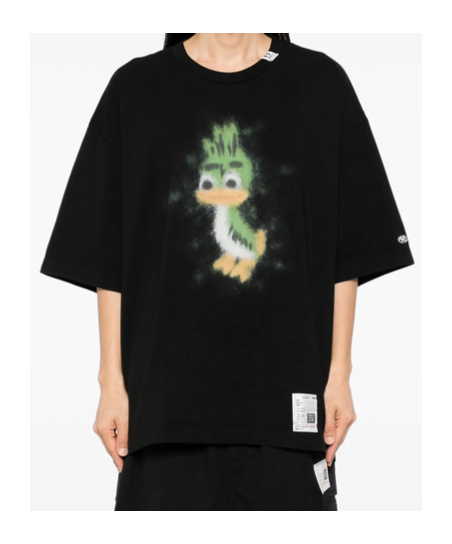 Miharayasuhiro Graphic-print T-shirt In Black