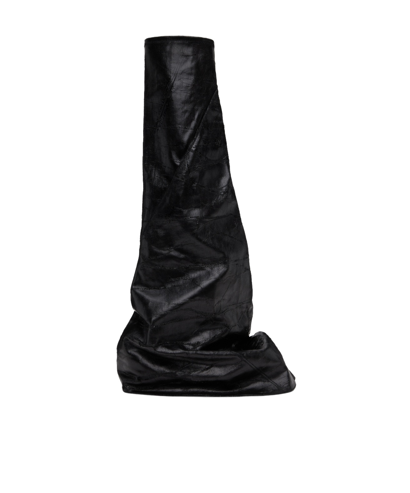 Rick Owens Drkshdw Porterville Fetish Boots In Black