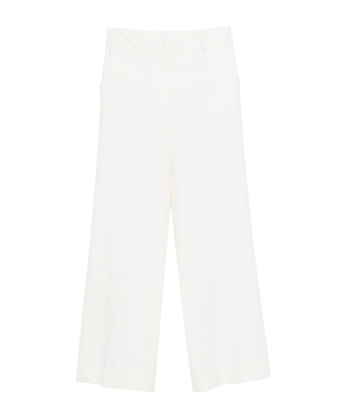 P.a.r.o.s.h Pressed-crease Tailored Trousers In White