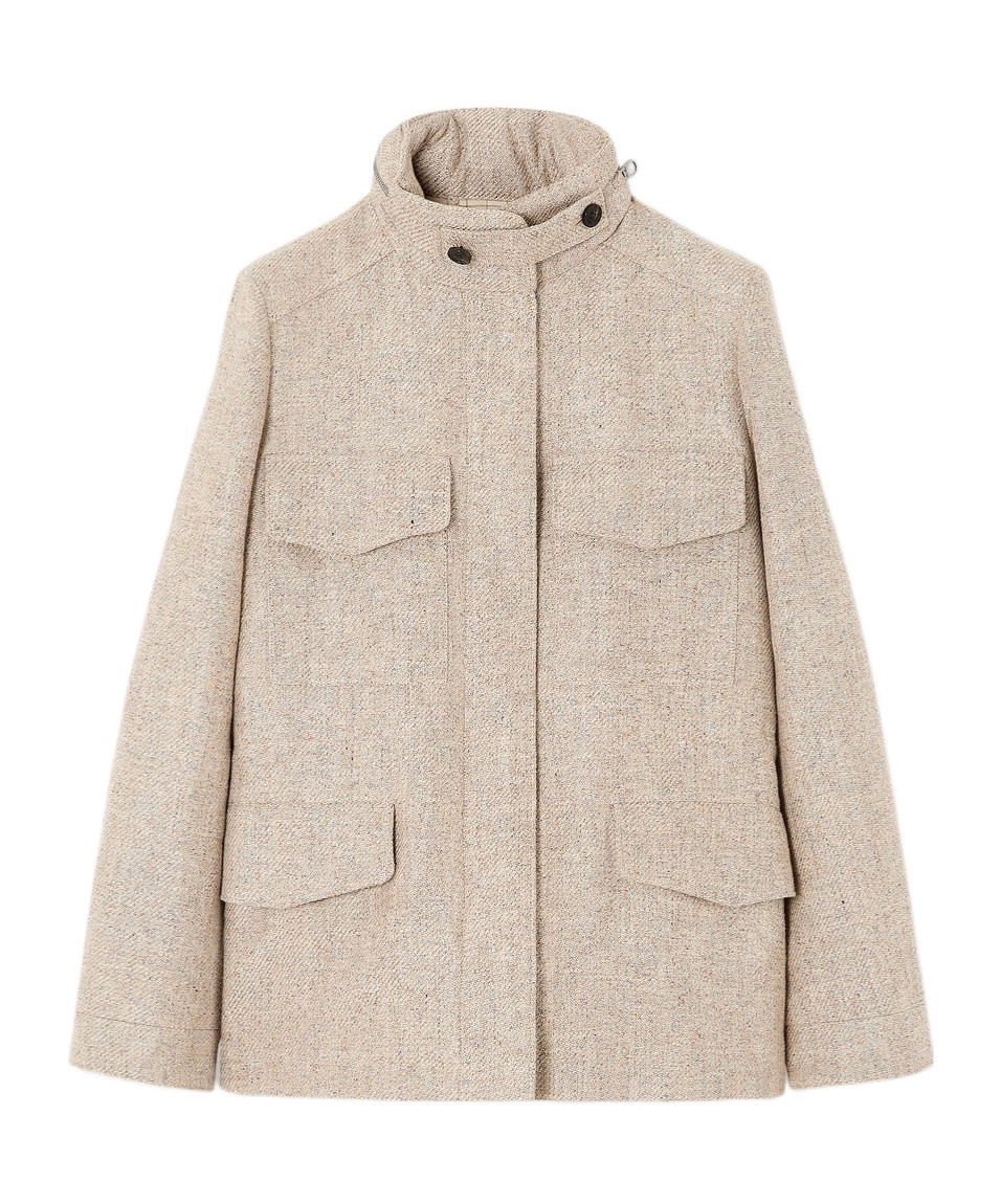 Loro Piana Traveler Mini Jacket In Neutral