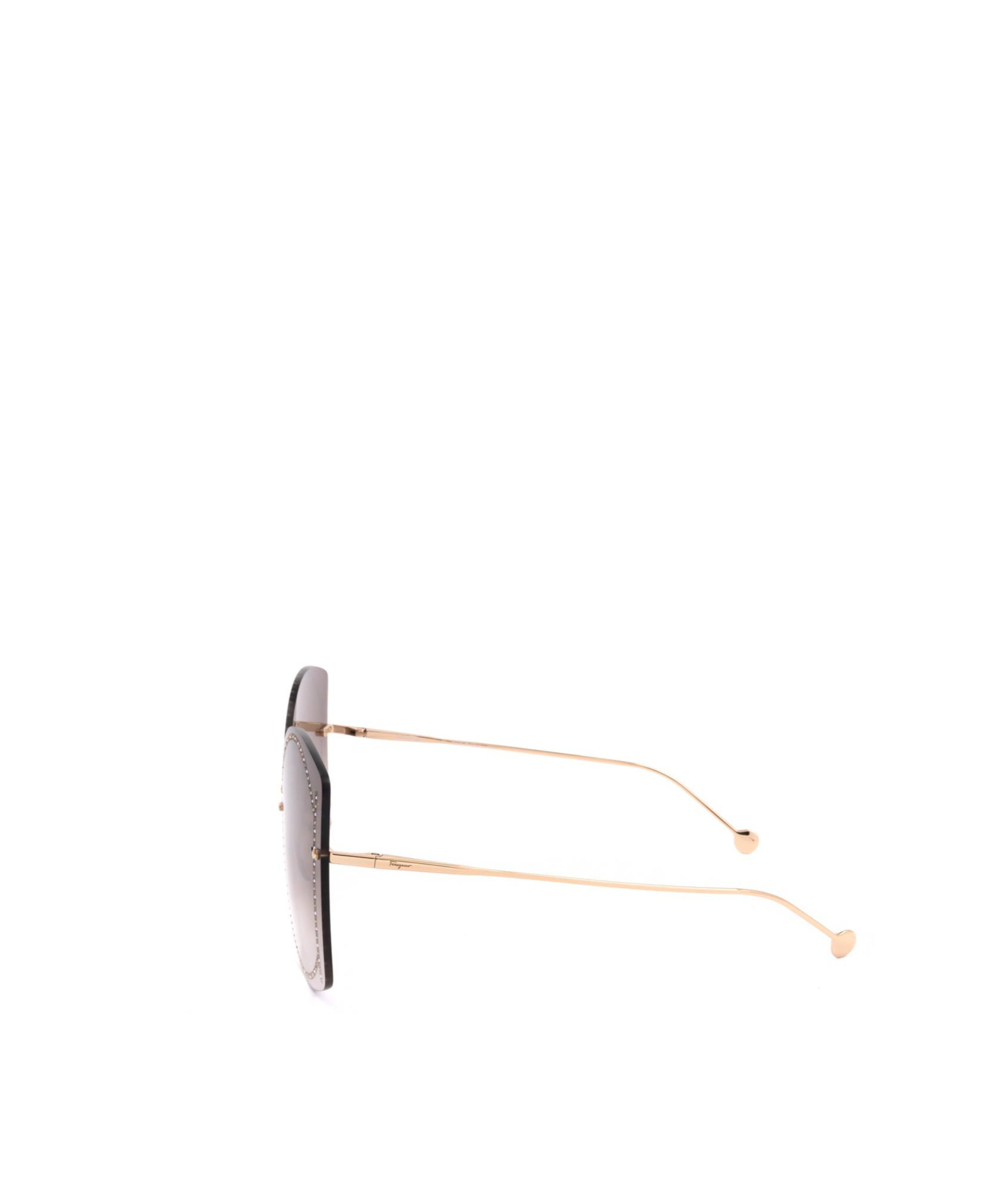 Ferragamo Eyewear Cat Eye Frame Sunglasses In Pink