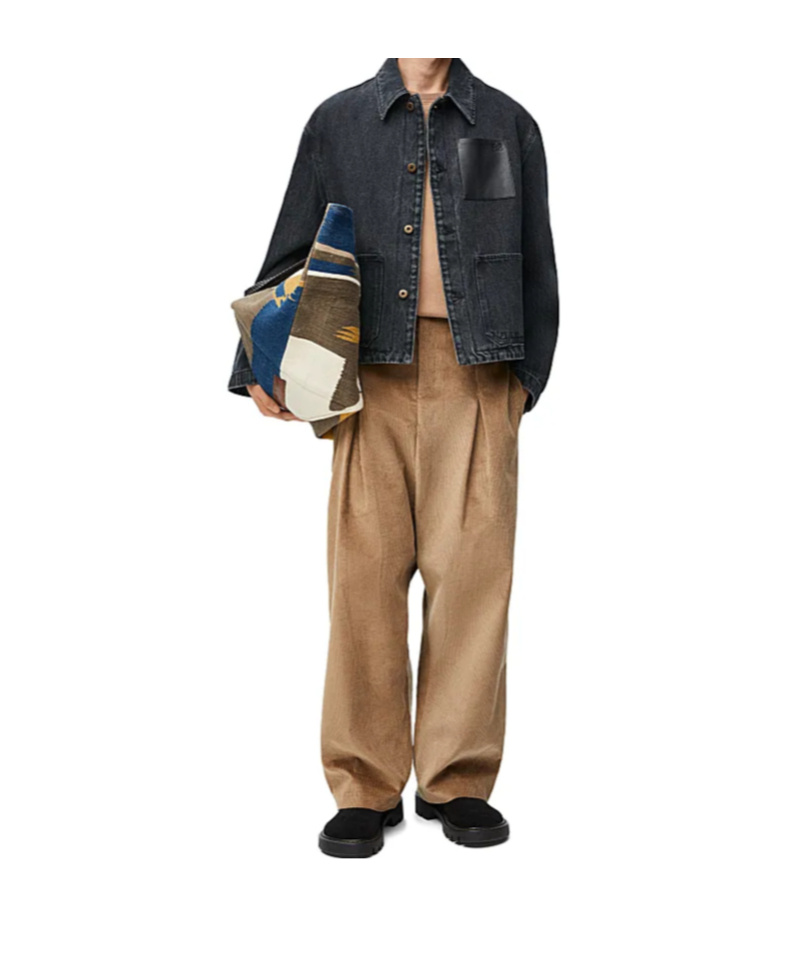 Loewe Workwear Jacket In Black