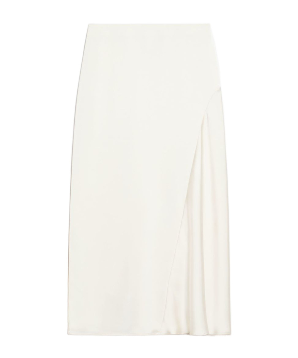Weekend Max Mara Pleated Skirts In White