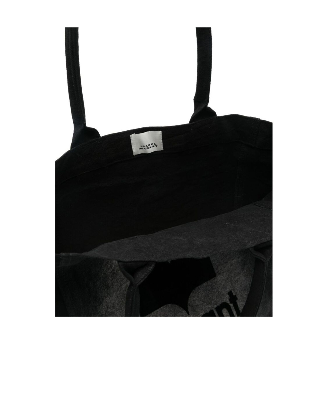 Shop Isabel Marant Small Yenky Top Handle Bag In Black