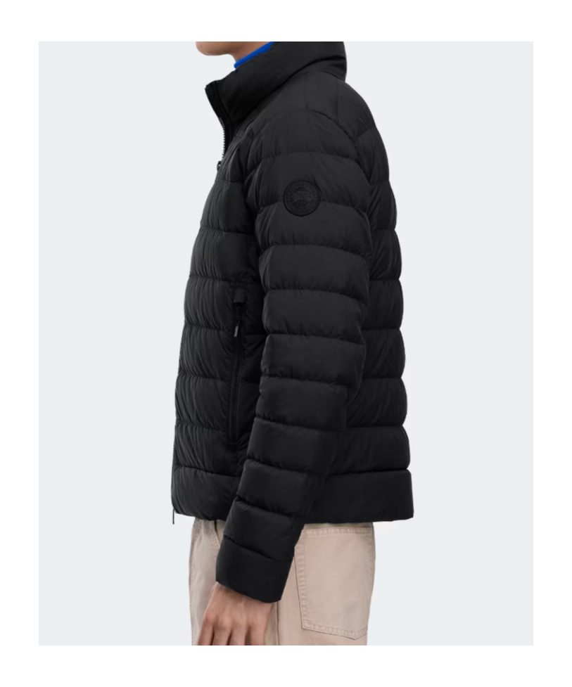Canada Goose Crofton Quilted Zip-front Jacket In Black
