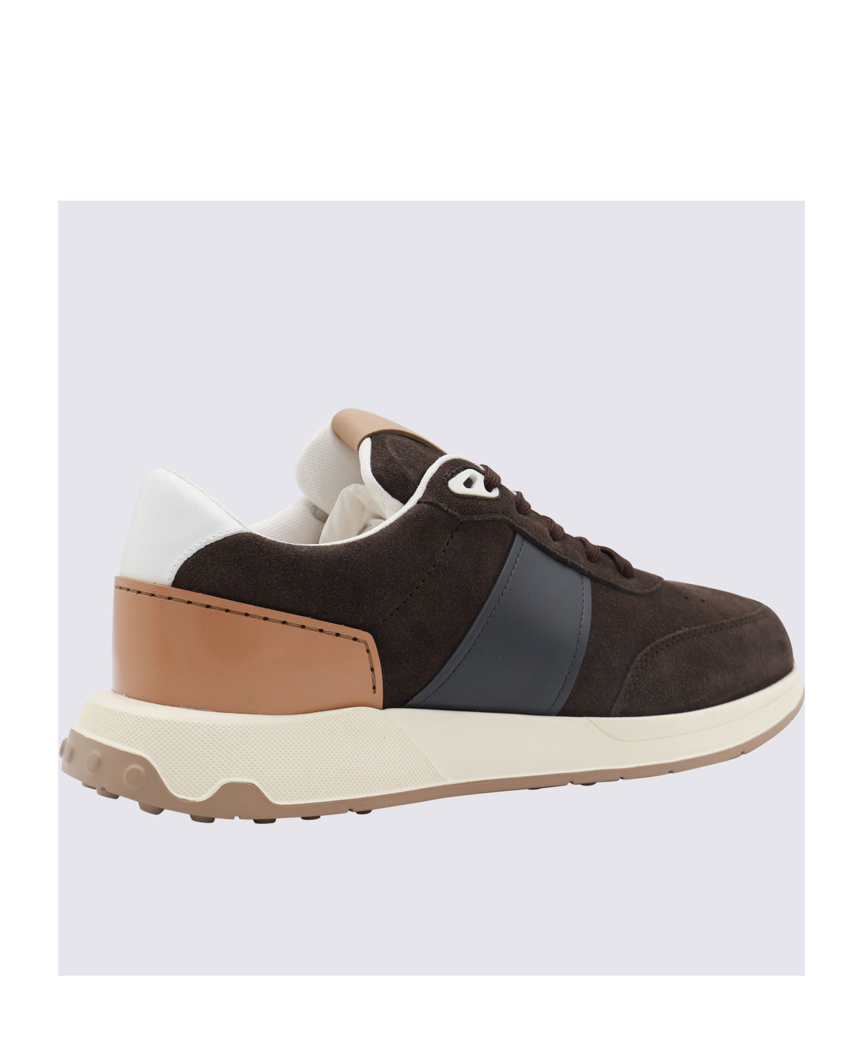 Tod's Sneakers Blue And Green In Black