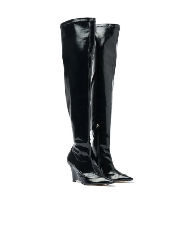 Scarosso Marta I Over-the-knee Boots In Black