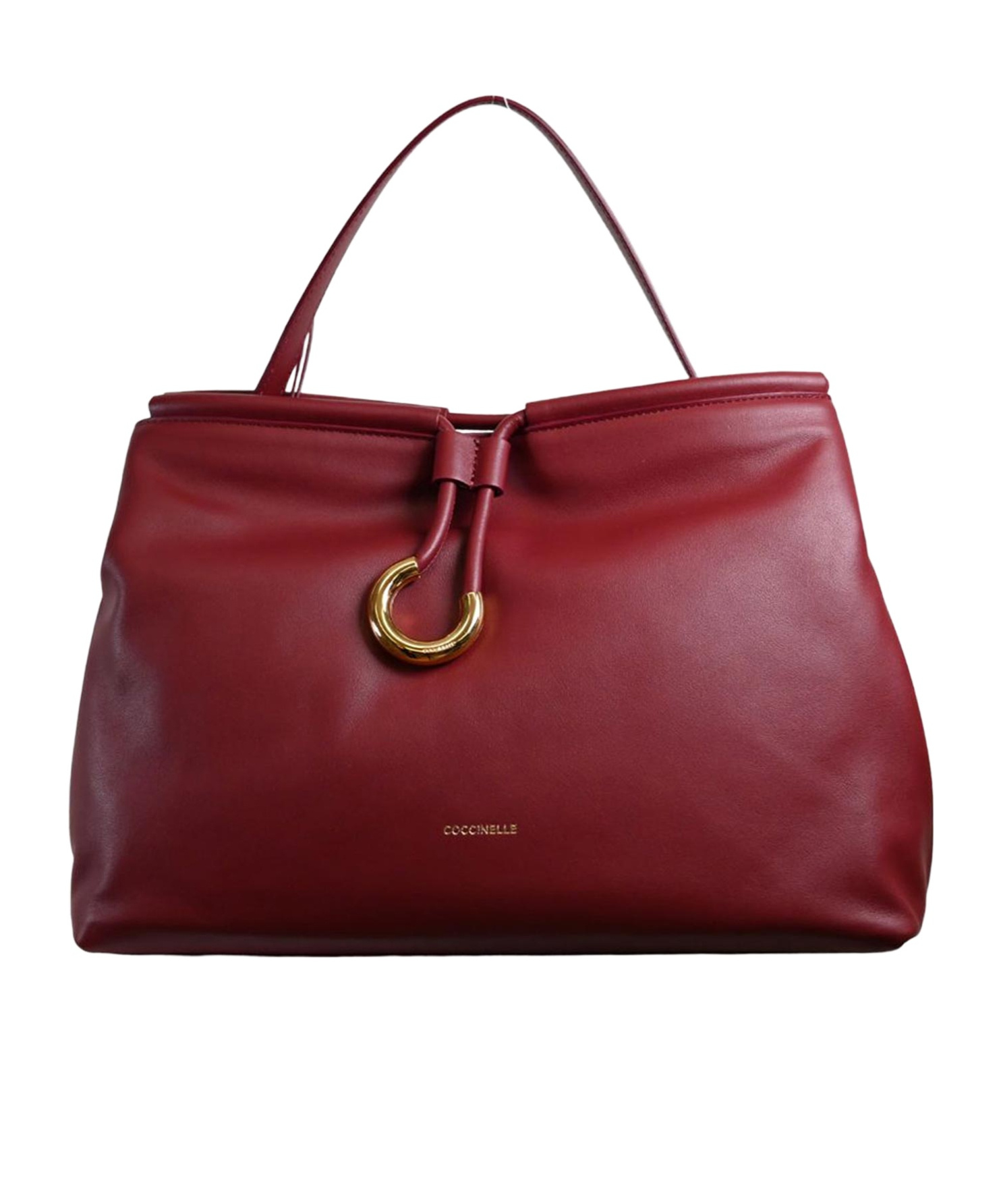 Coccinelle Top Handle Shoulder Bag In Red