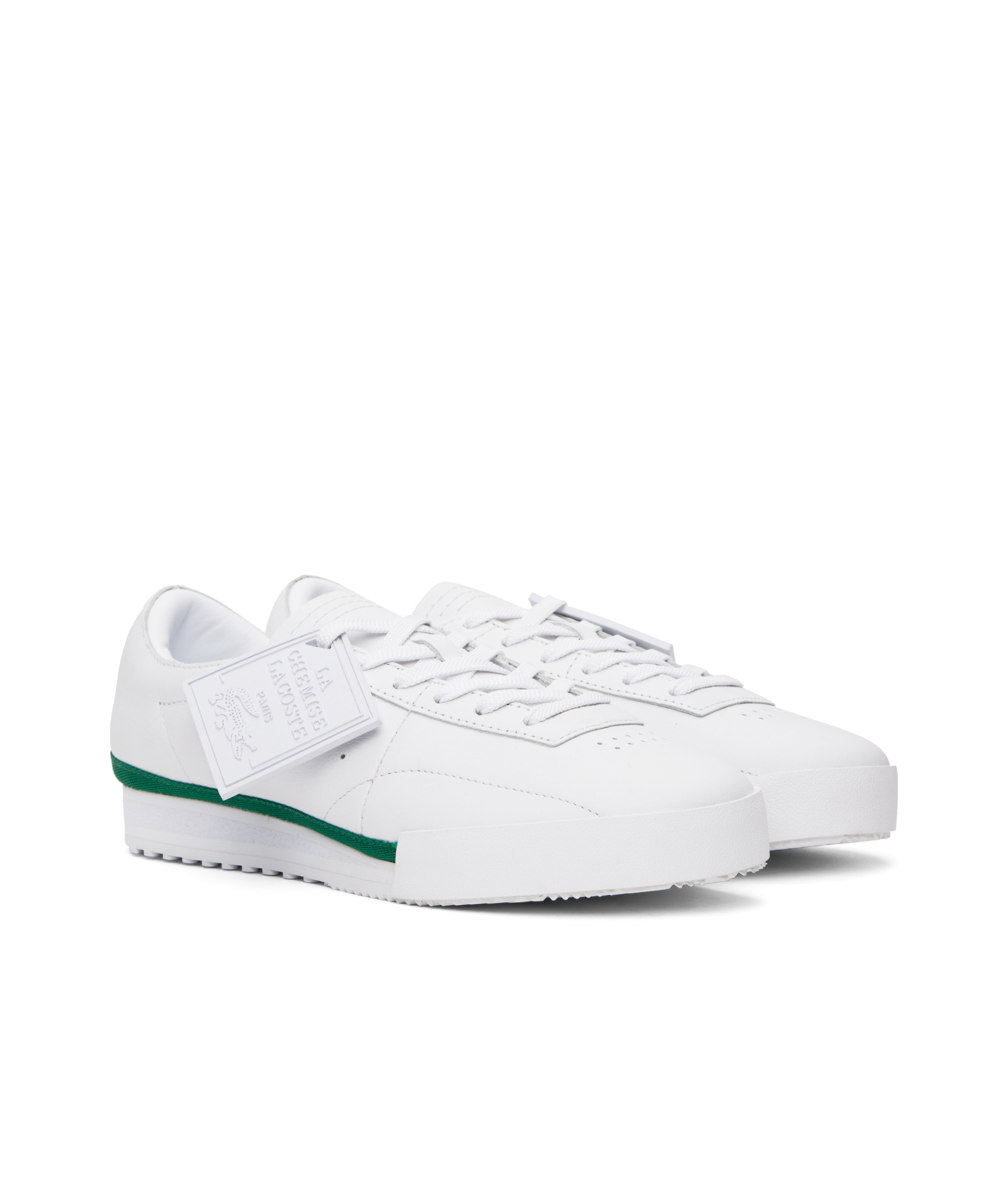 Lacoste Aura Runway Sneakers In White
