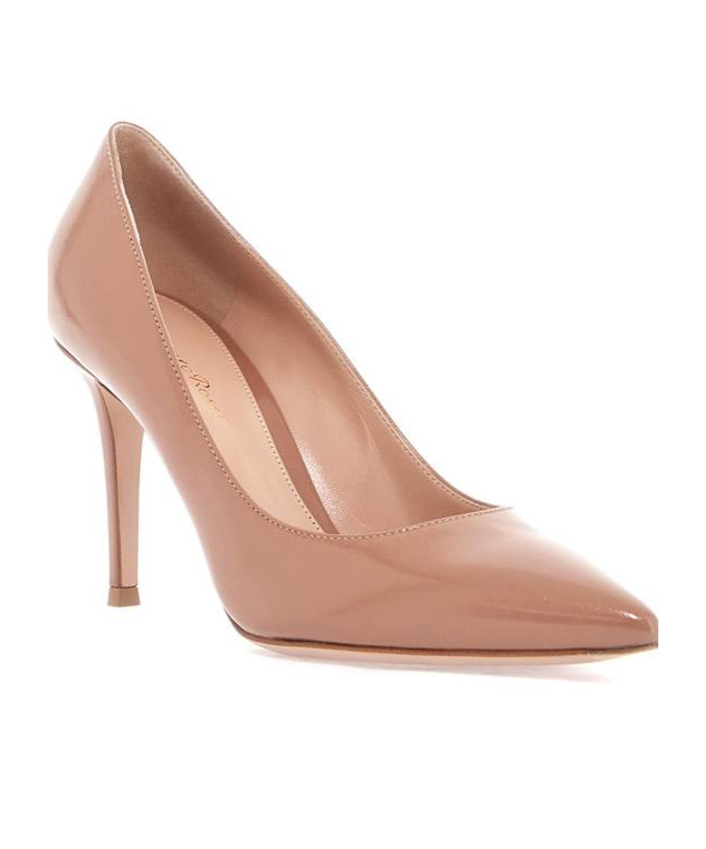 Gianvito Rossi Gianvito 85 Pumps In Caramel-coloured Leather Women In Pink
