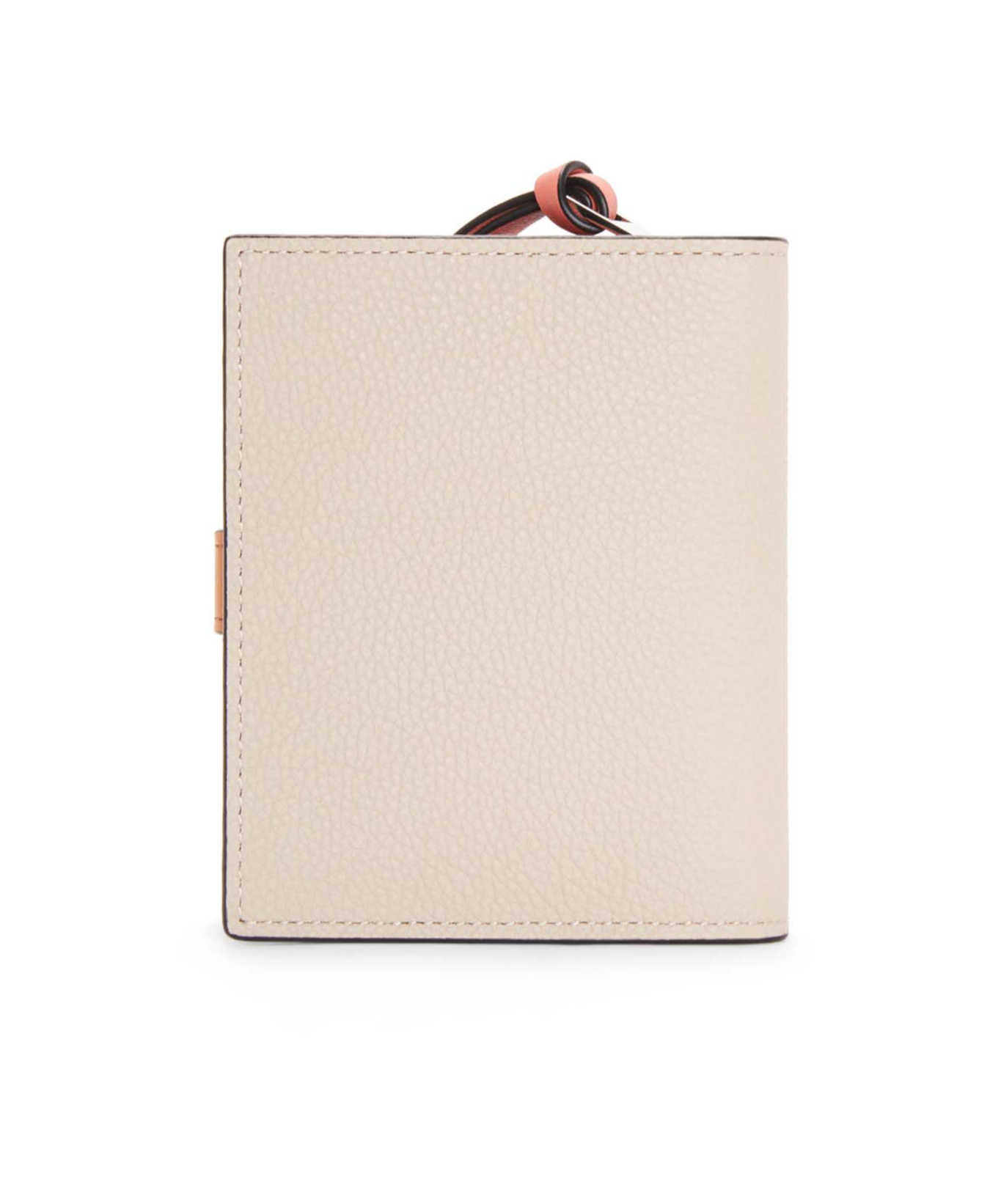 Loewe Logo Zipper Wallet In Nude