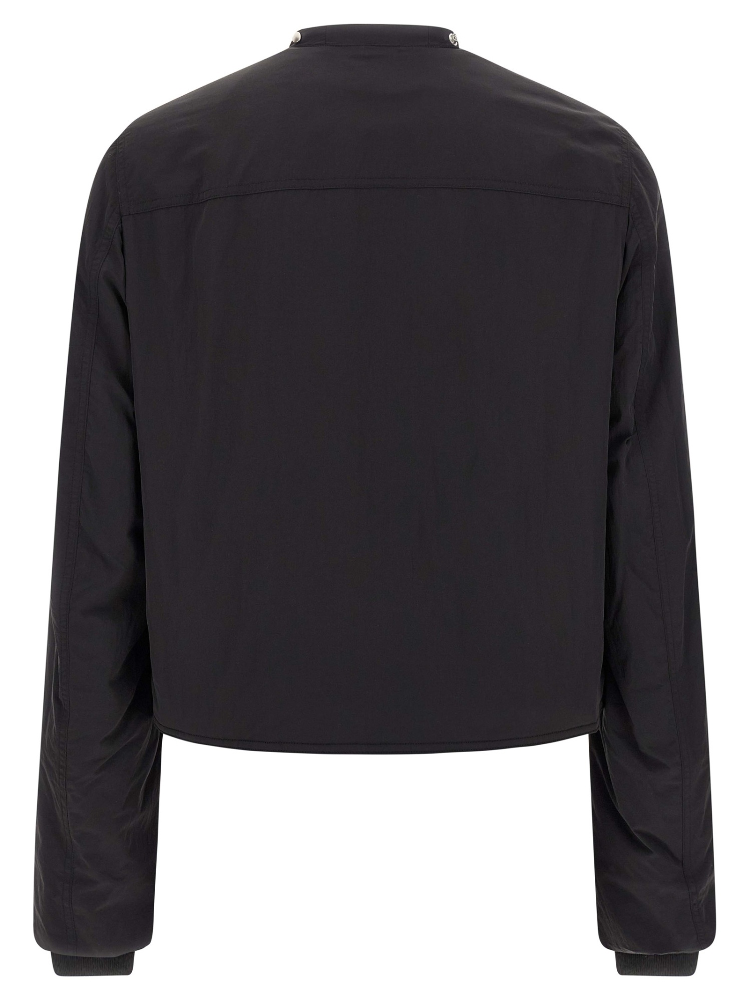 Rick Owens Mens Black Patch-pocket Cargo Shell Jacket In Black