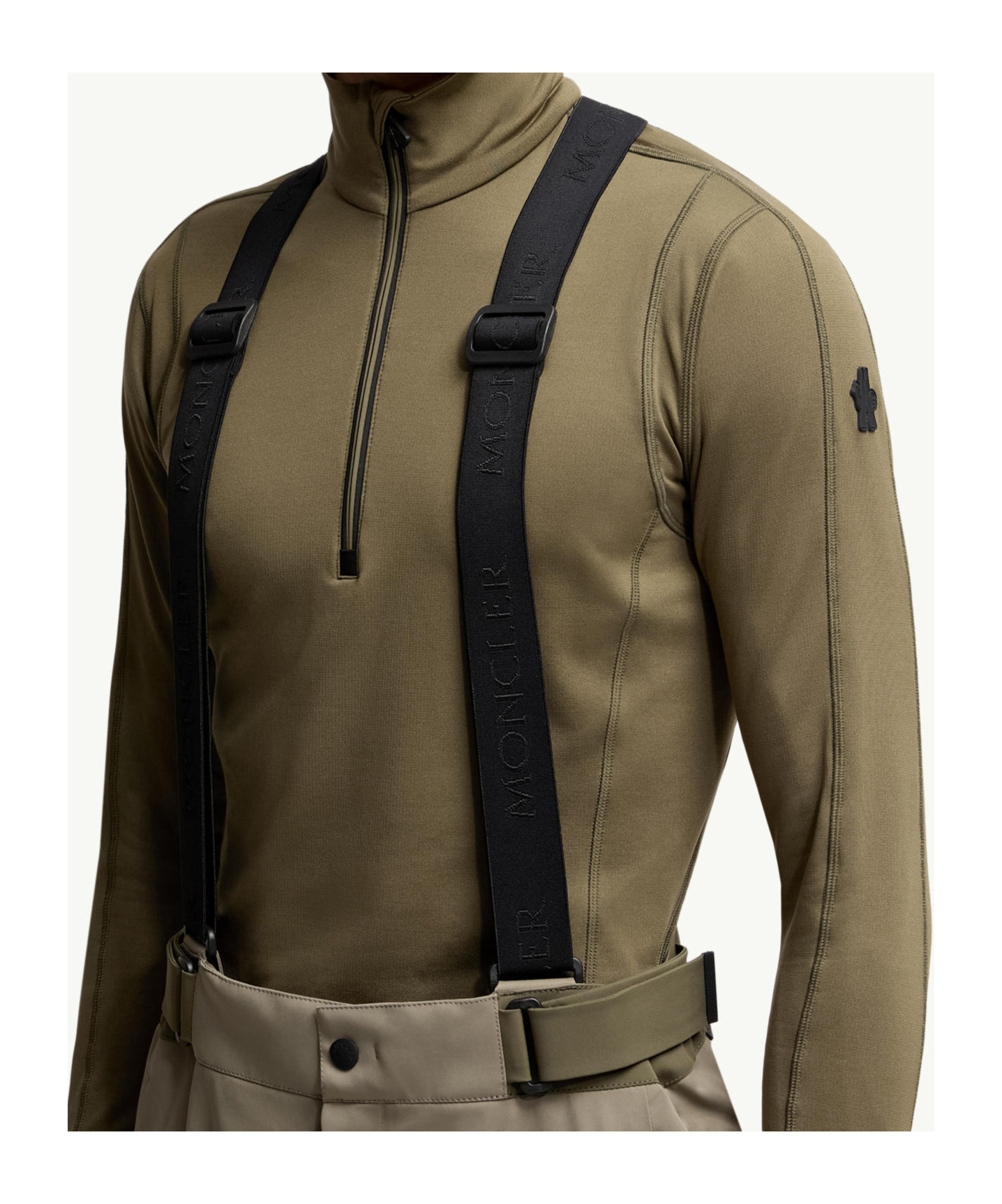 Moncler Padded Ski Pants In Multi