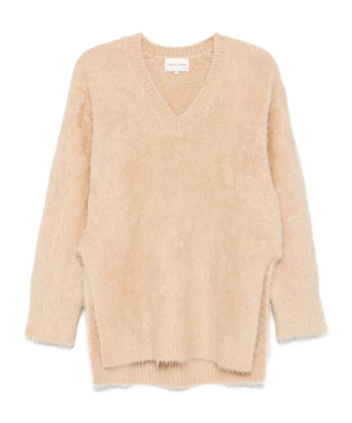 Loulou De Saison Long-sleeved Sweater In Pink