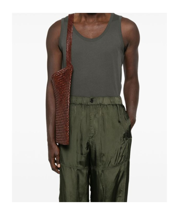 Dries Van Noten Helio Tank Top In Gray