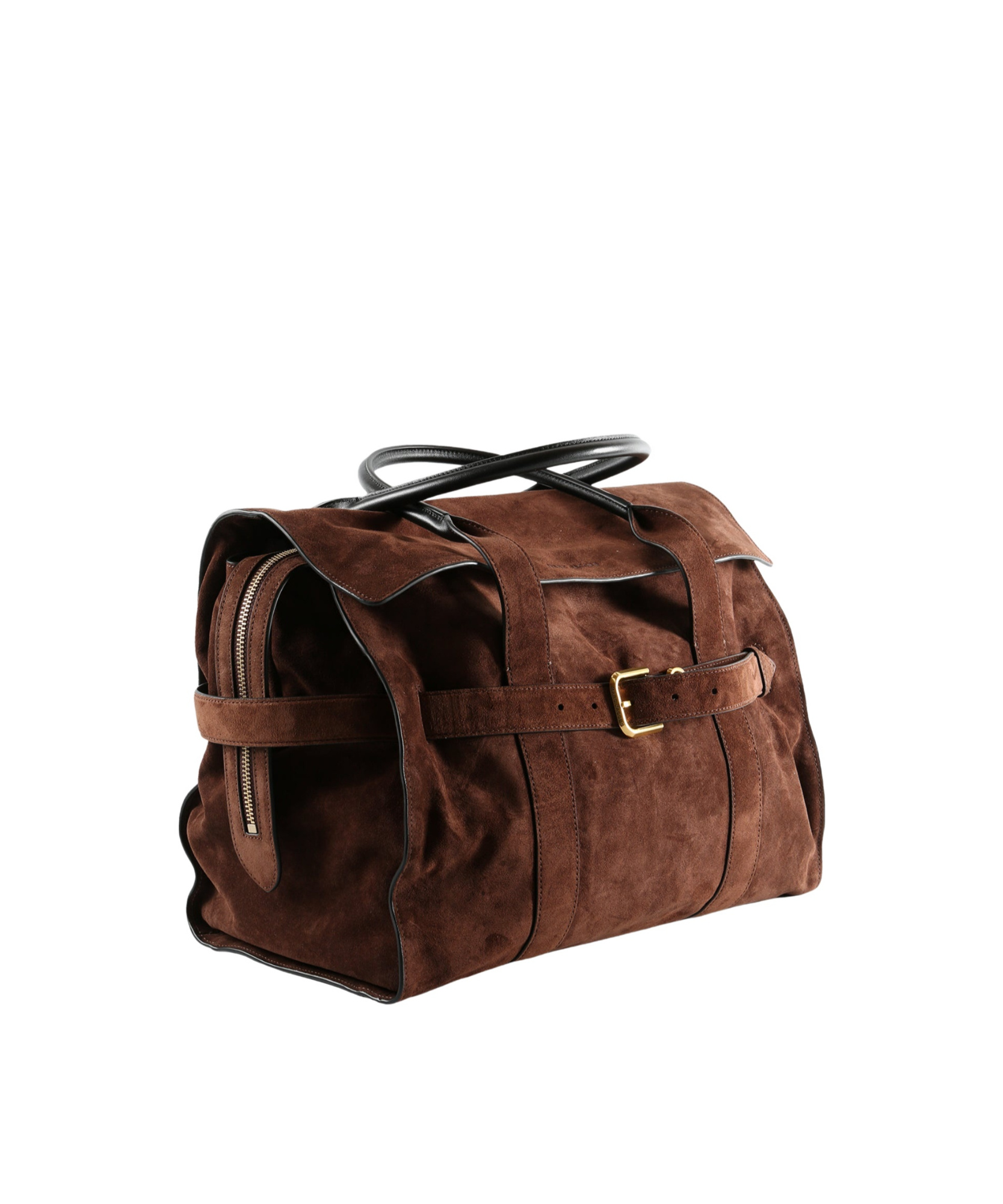 Marc Jacobs Double Handle Handbag In Brown