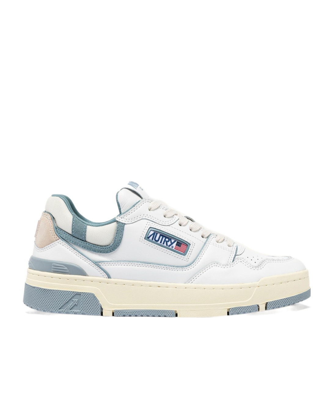 Shop Autry Clc Low Sneakers In White