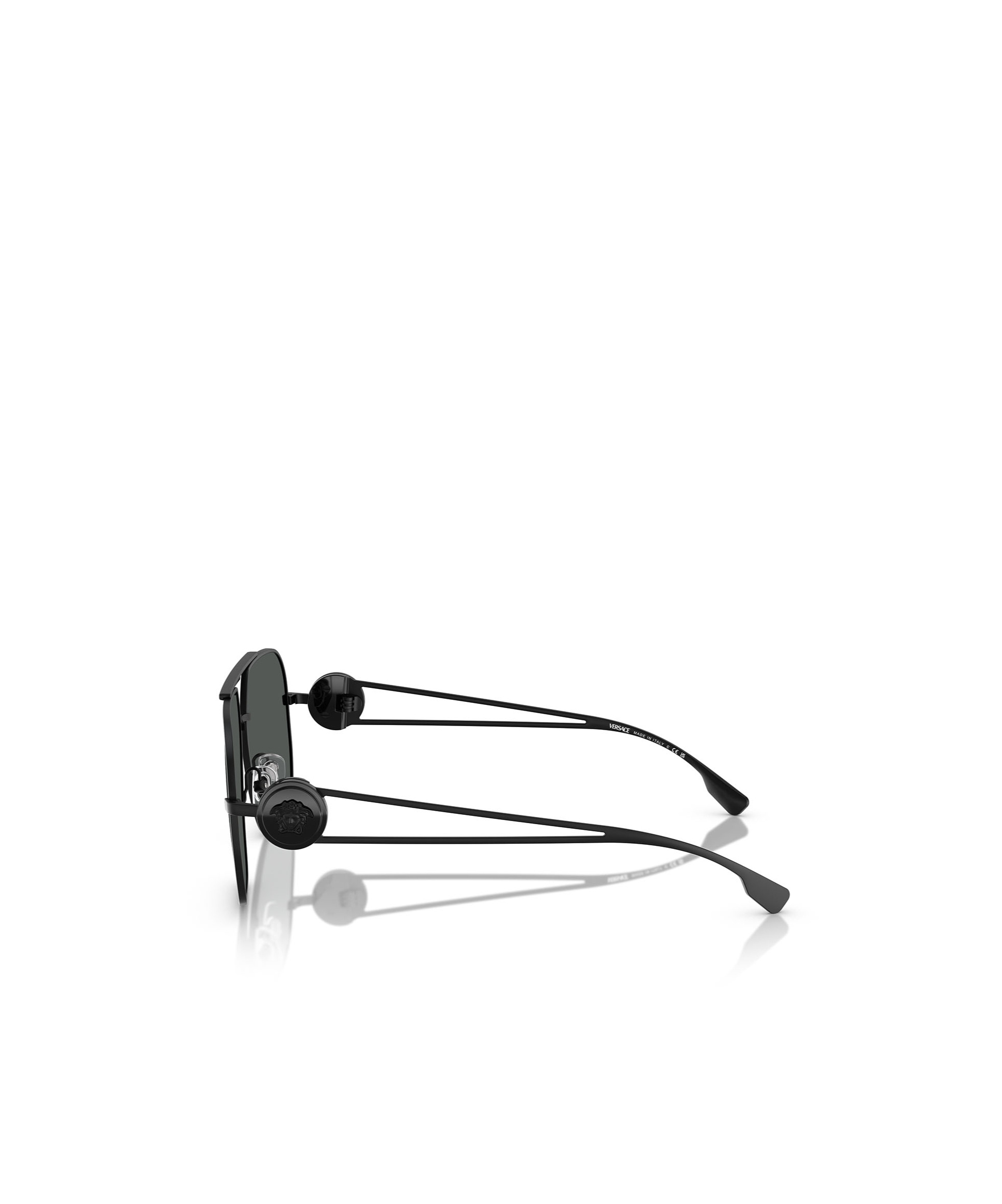 Versace Ve2269 Pilot-frame Sunglasses In Black