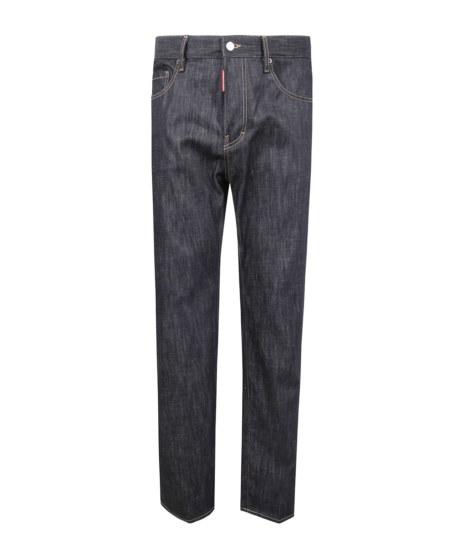 Dsquared2 Belt Loops Slacks In Black