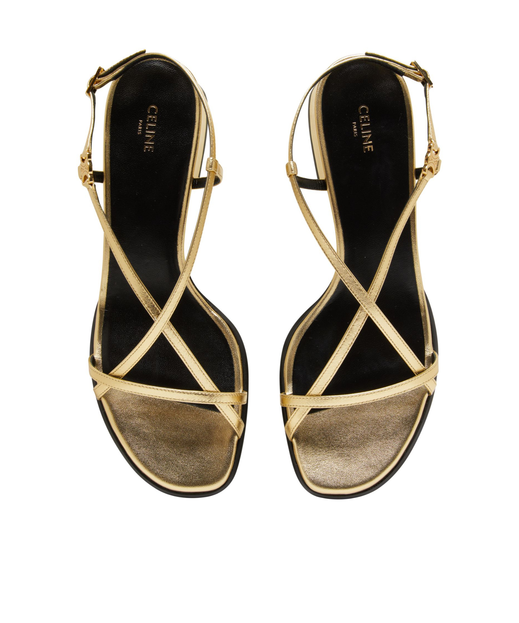 Celine Clemence Buckle High-heeled Sandals