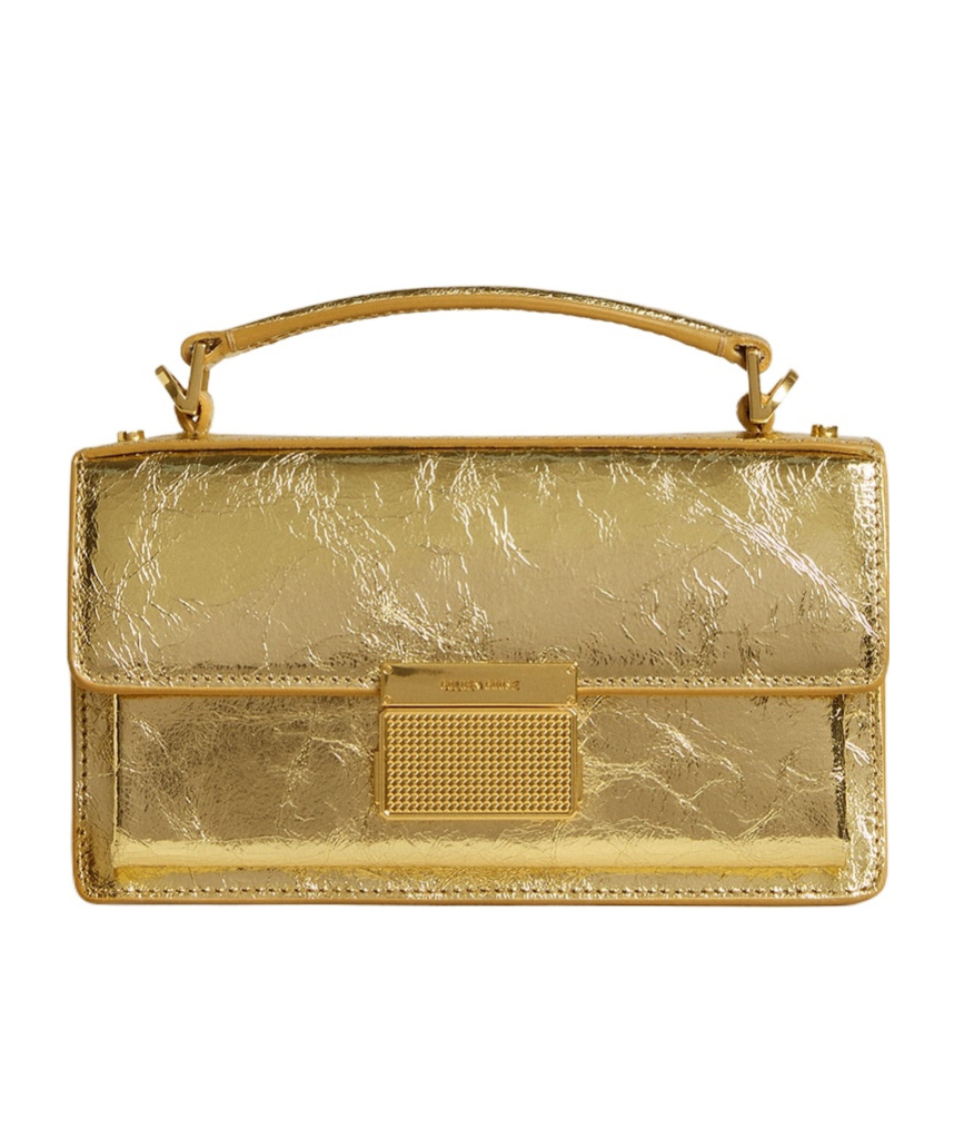Golden Goose Small Venezia Crossbody Bag In Nude
