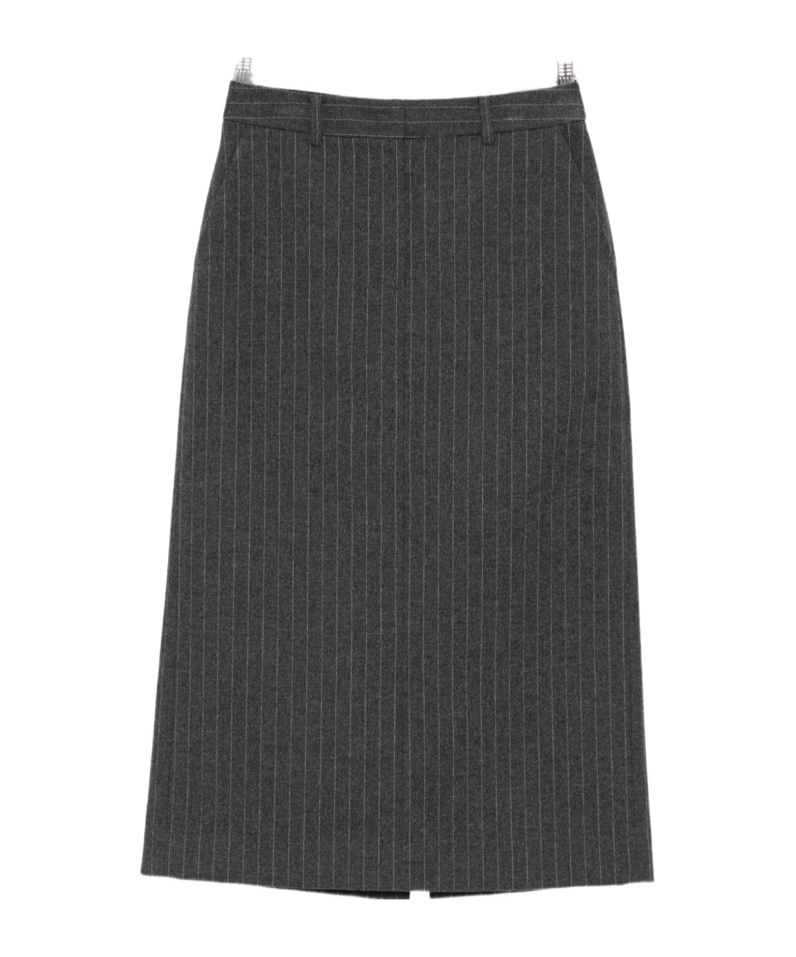 Dunst Pinstriped Skirt In Black