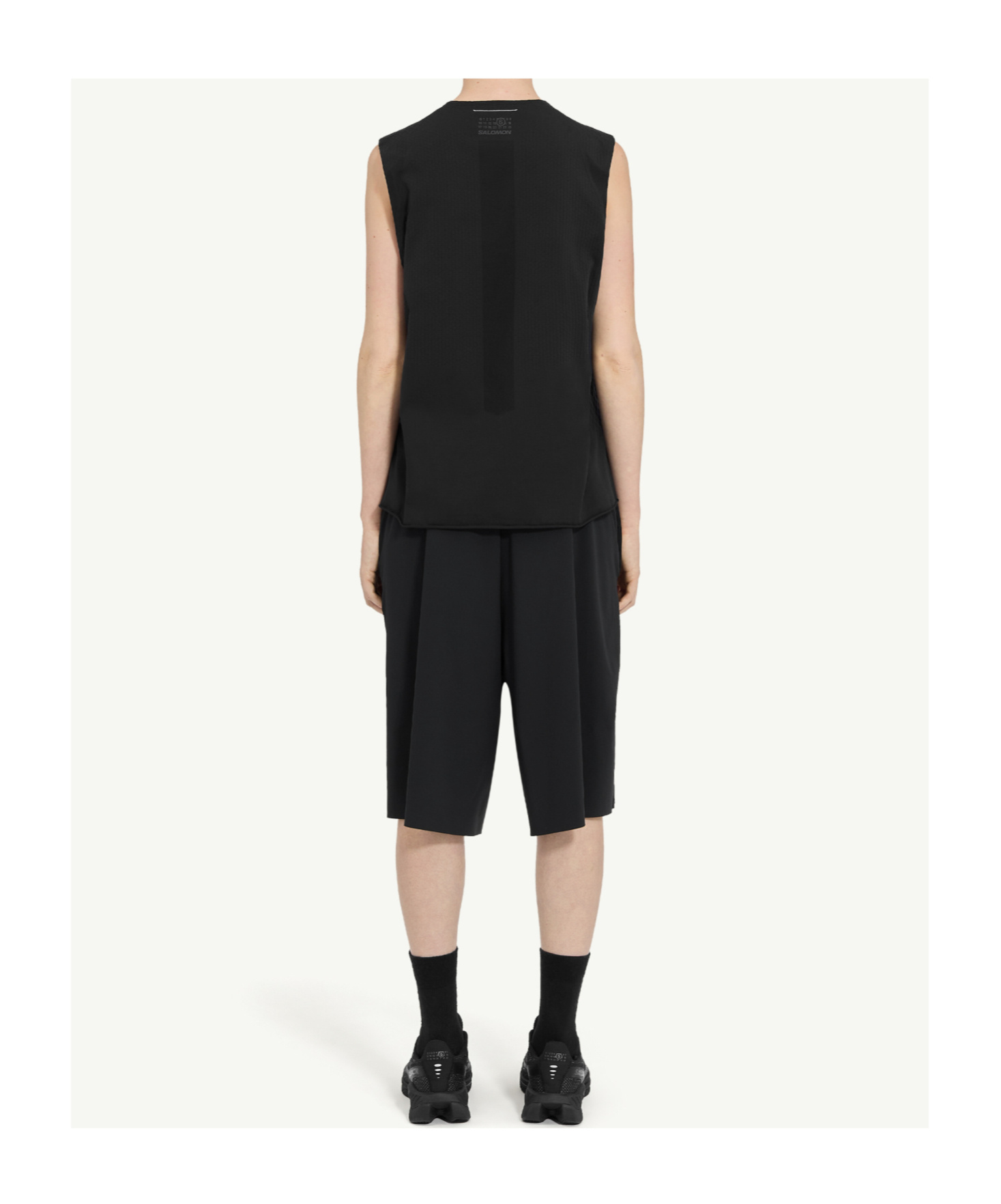 Shop Mm6 Maison Margiela Abstract Print T-shirt In Black