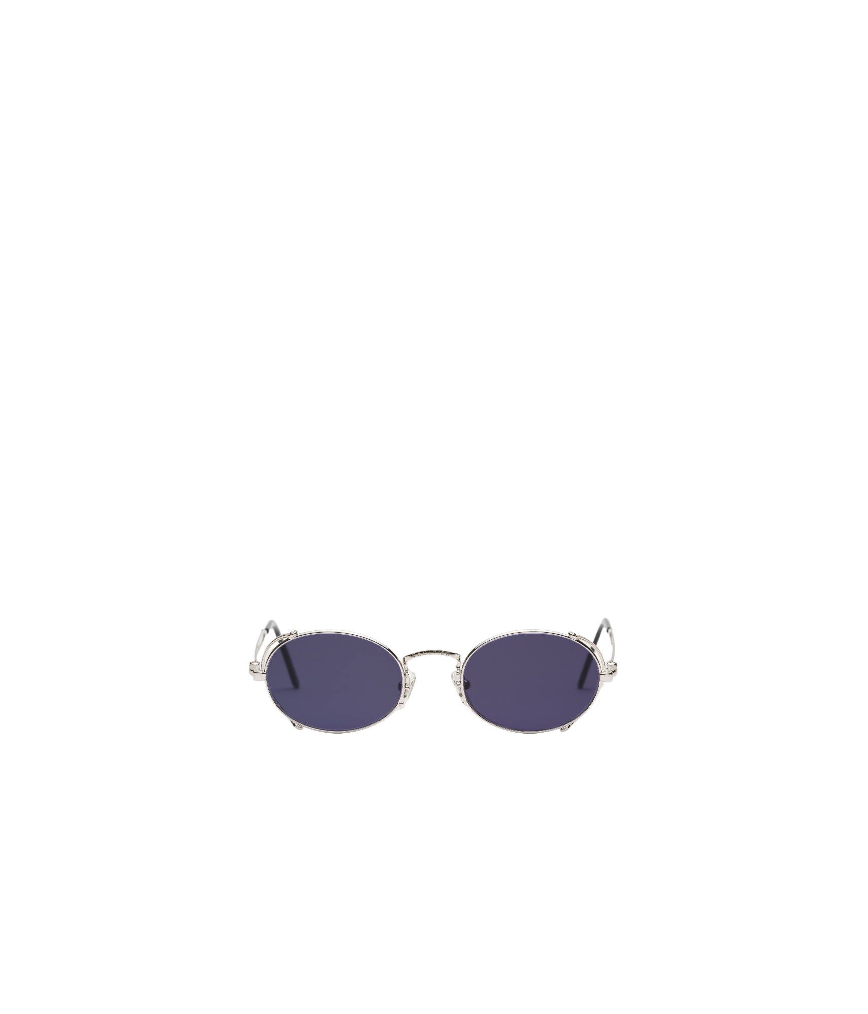 Jean Paul Gaultier The Silver 55-3175 Round-frame Sunglasses In Gray