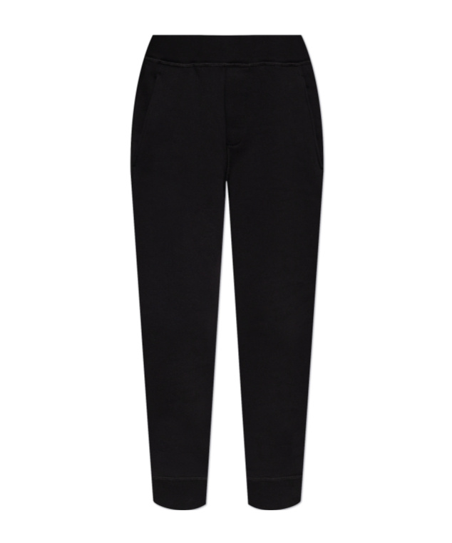 Dsquared2 Elastic Waist Sweatpants In Black