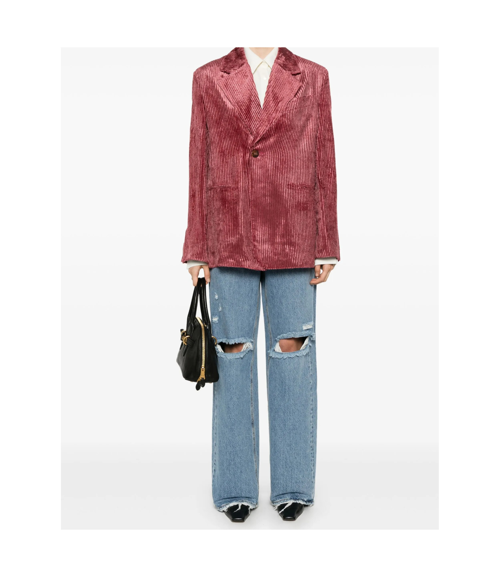 Séfr Wide-leg Jeans In Blue