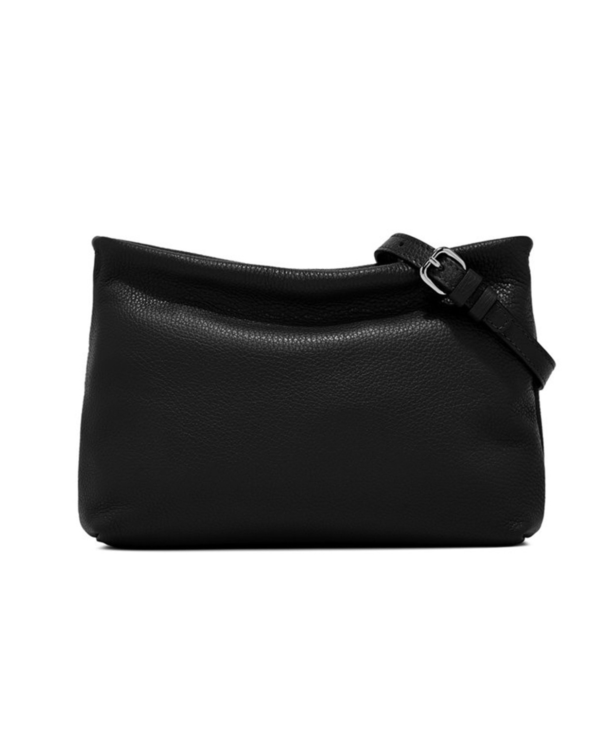Gianni Chiarini Zippered Shoulder Bag In Black