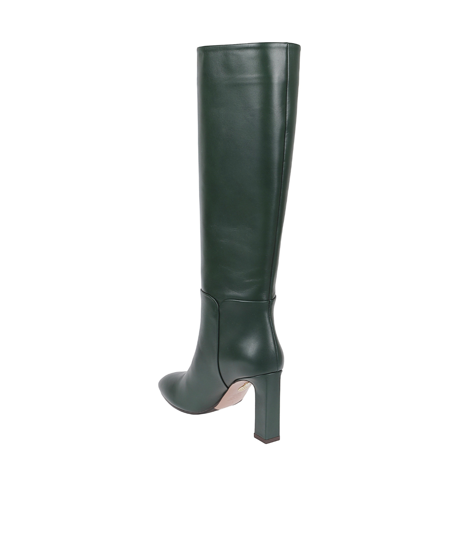 Aquazzura Sellier Almond-toe Boots In Green