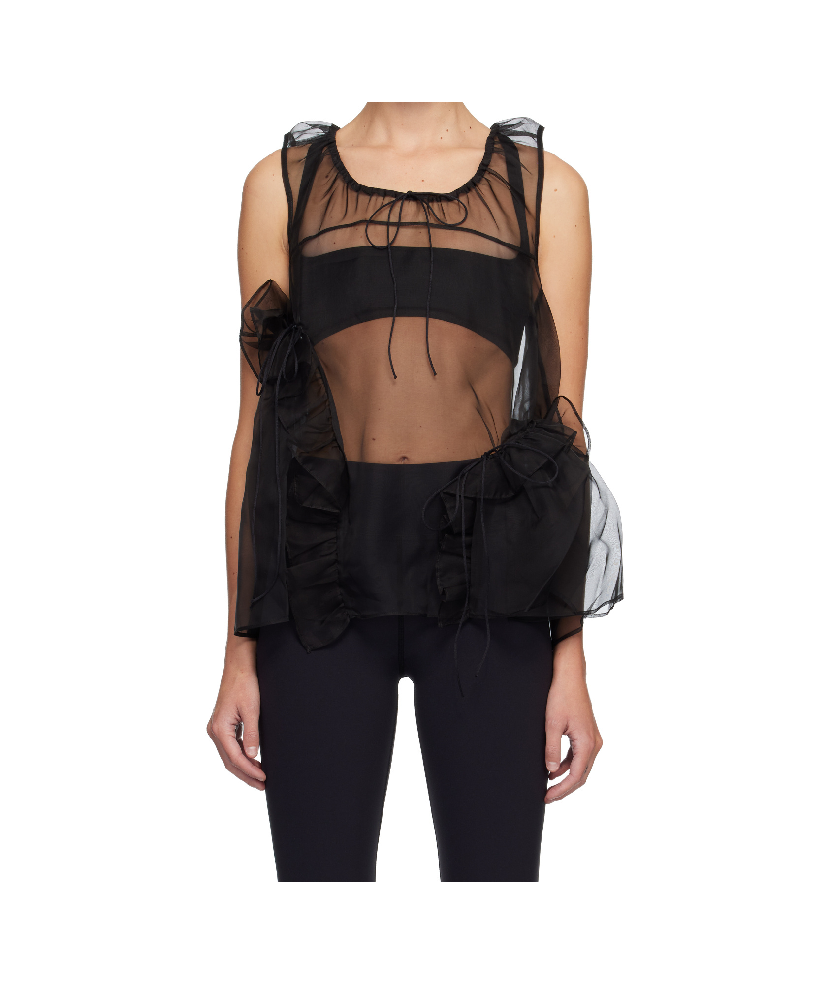 Cecilie Bahnsen Orsalina Top In Brown