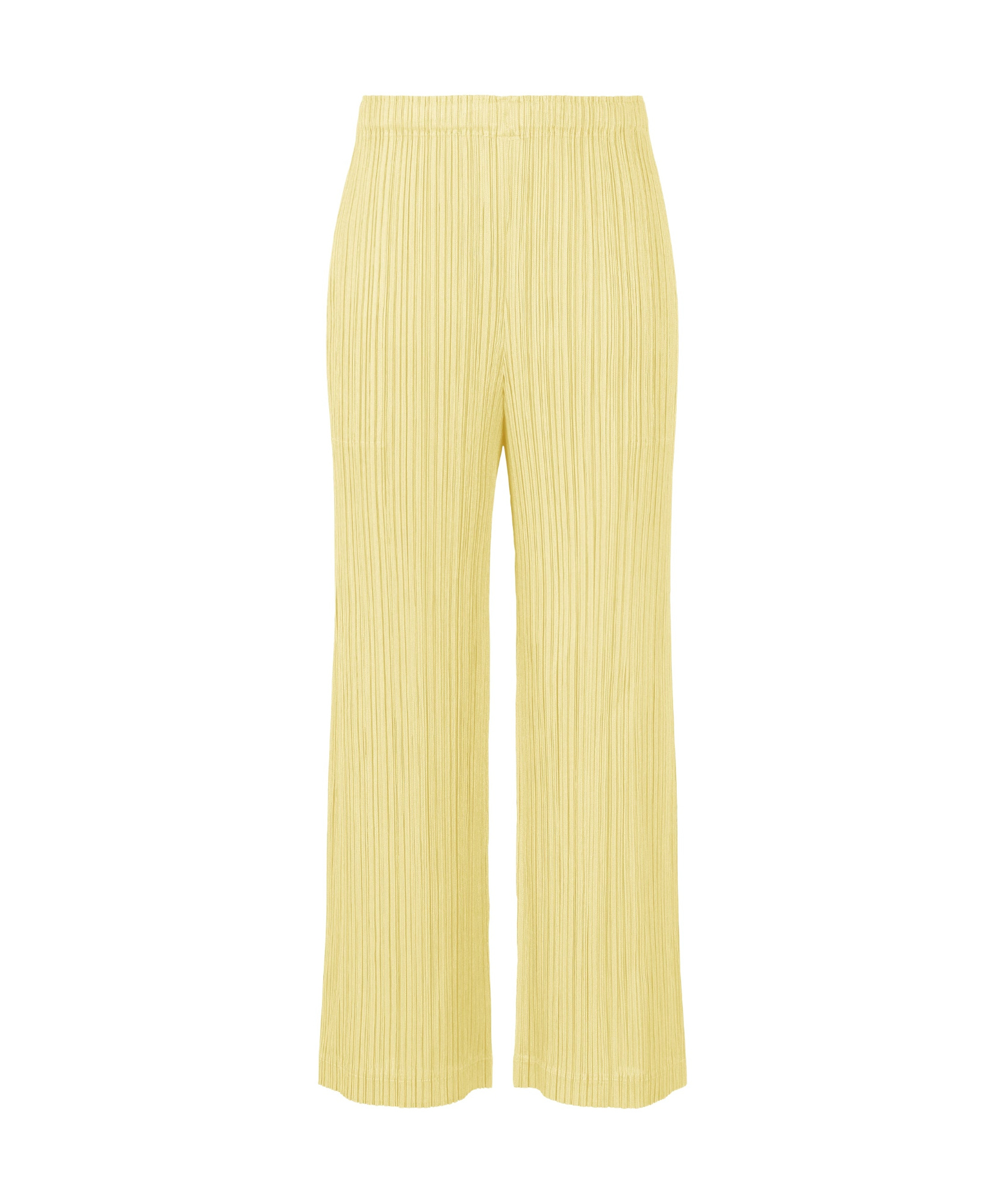 Shop Issey Miyake Thicker Bottoms 2 Trousers In Cream