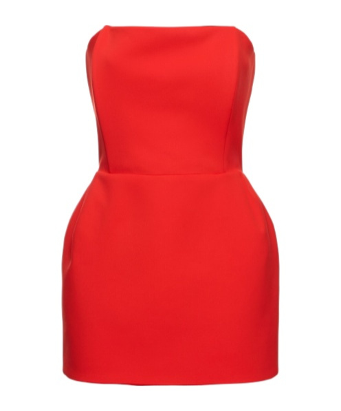 Magda Butrym Strapless Mini Dress