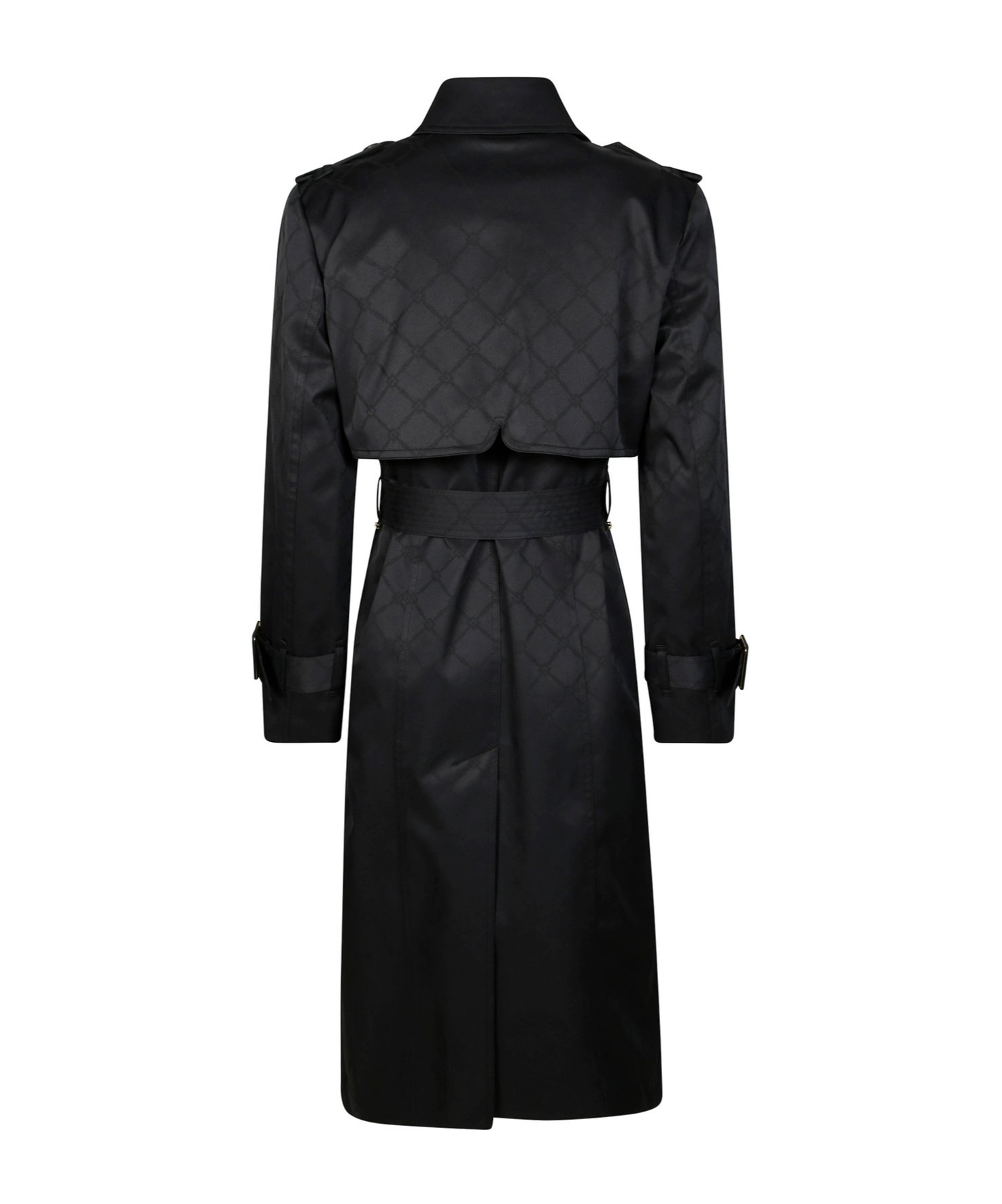 ELISABETTA FRANCHI JACQUARD TRENCH COAT